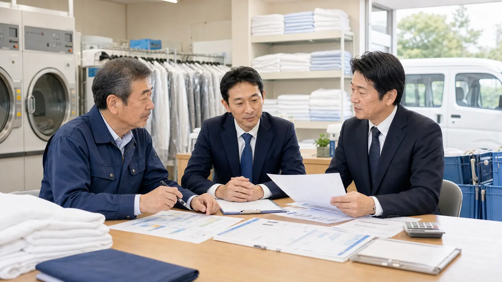 町田・相模原のクリーニング店・リネンサプライ会社が事業承継M&Aを考えるときの実務整理